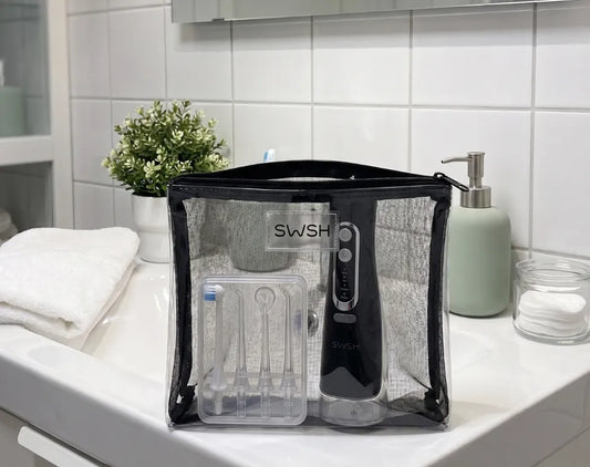Traveling with Your Water Flosser: Tips for the SWSH S20 on the Go