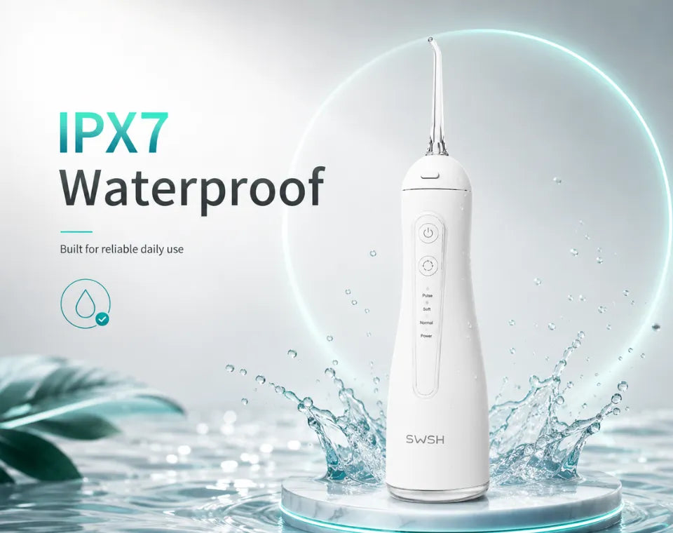 SWSH E30 Water Flosser - White IPX7