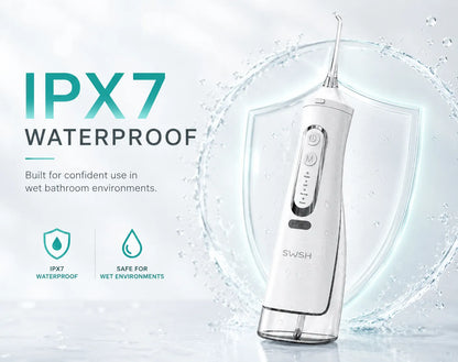 SWSH S40 Water Flosser - White IPX7