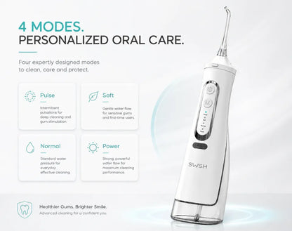 SWSH S40 Water Flosser - White Modes
