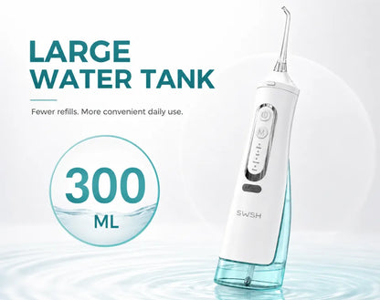 SWSH S40 Water Flosser - White Tank
